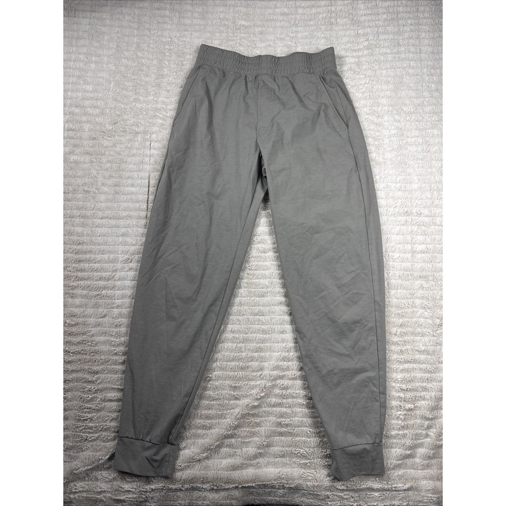 Uniqlo Airism‎ Women Jogger Pants 3 Pocket Drawstring Pull-On Small Gray Lounge